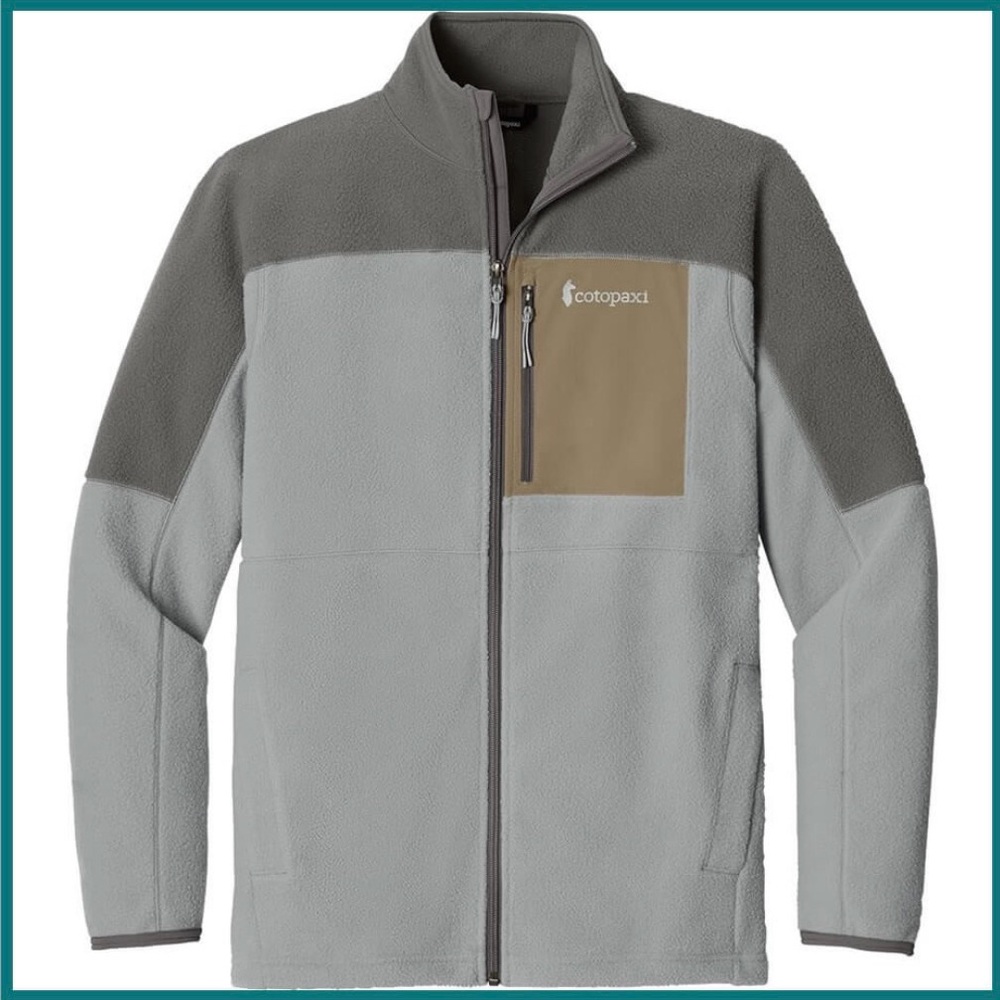 Cotopaxi Abrazo Fleece Jacket. Size: Large. Color: Cinder/Smoke. NWT.